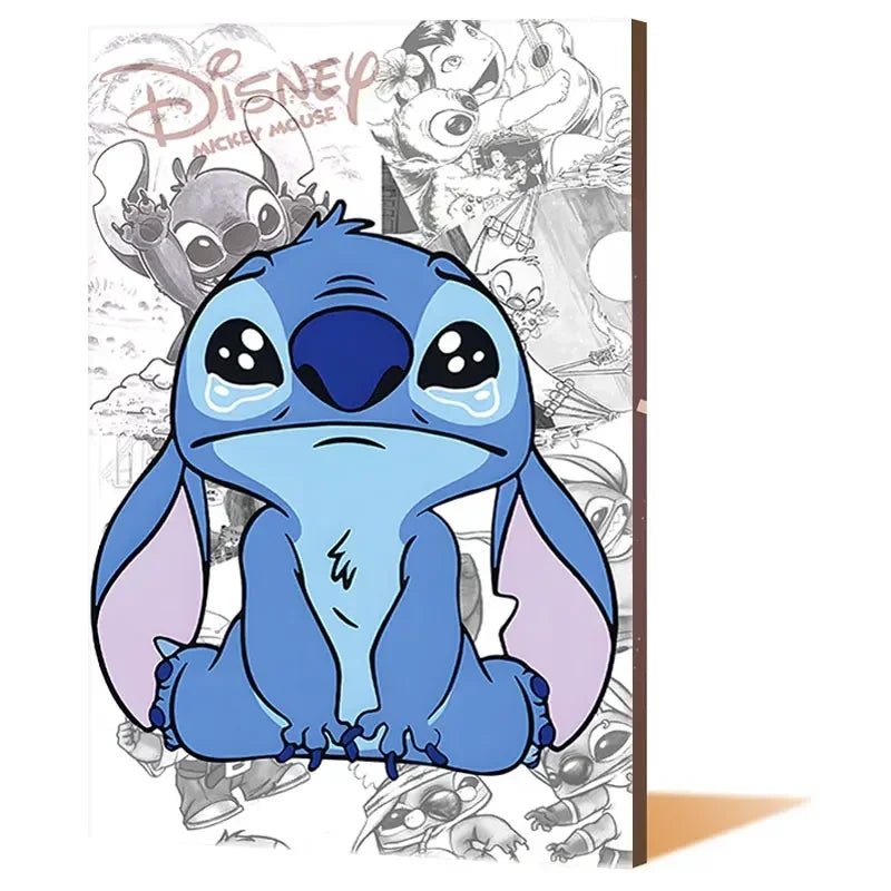 Lilo & Stitch Canvas Wall Art - Modern Comic Poster for Kids' Room Decor